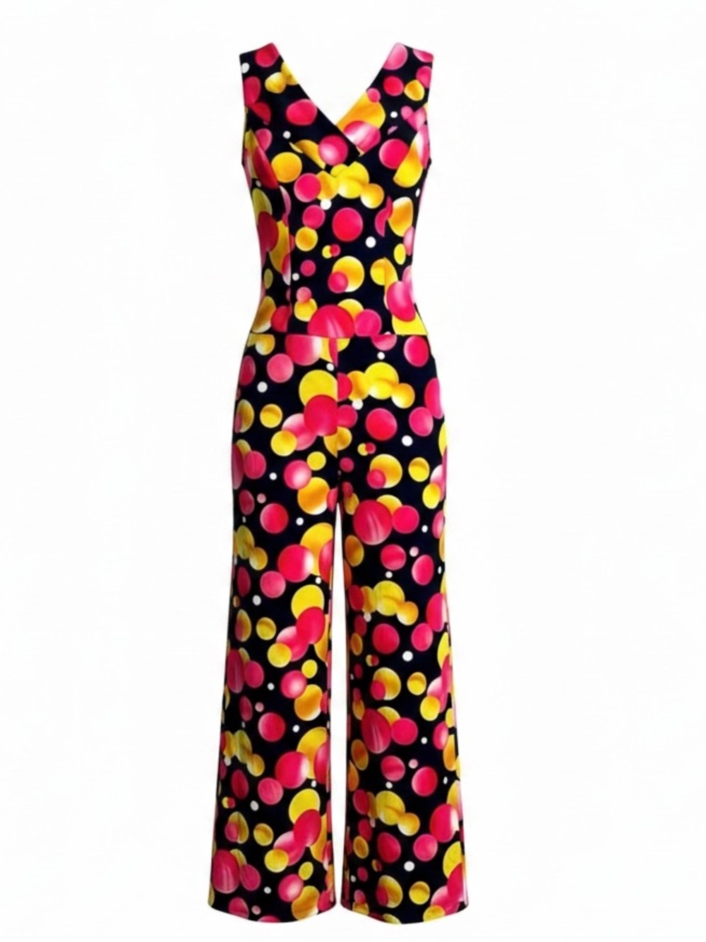 D&T - Dau & Trang) Vintage jump suit. Bubble graphics.